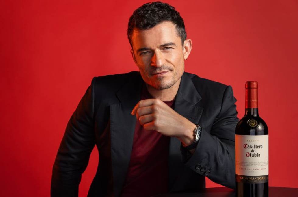 Orlando Bloom nuevo embajador de marca Casillero del Diablo